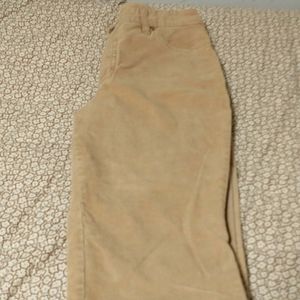 St John's Bay corduroy tannish Brown straight leg pants size 6 barely worn